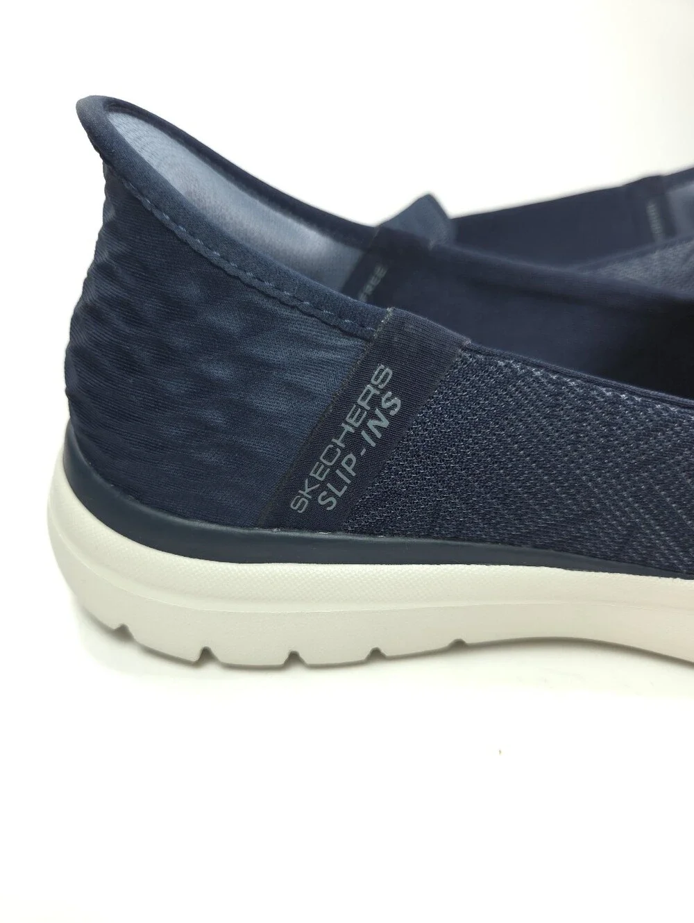Skechers Slip‑ins On‑the‑GO Flex Astonish Navy Hands‑Free Walking Shoes Sz 8